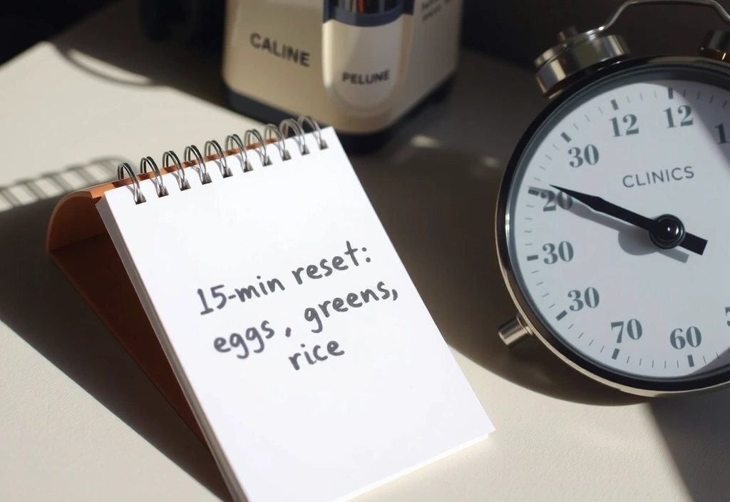 15-minute reset handwritten note